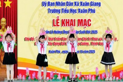 Trường Tiểu học Xuân Phú tổ chức tuần lễ hưởng ứng học tập suốt đời năm học 2025-2026