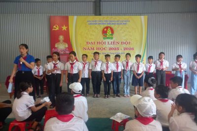 Đại hội Liên đội trường Tiểu học Xuân Phú năm học 2025 – 2026