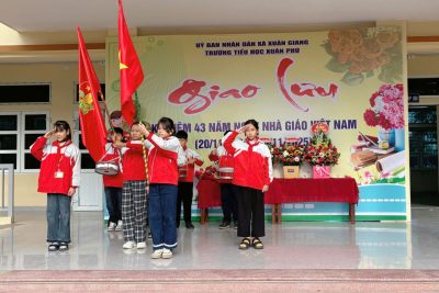 Trường Tiểu học Xuân Phú kỉ niệm 43 năm ngày Nhà giáo Việt Nam 20 tháng 11