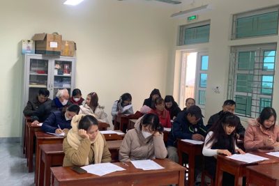 Trường Tiểu học Xuân Phú tổ chức đại hội phụ huynh cuối kì 1