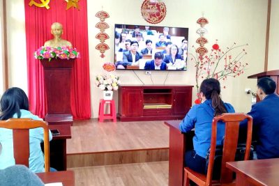 HỘI NGHỊ TRỰC TUYẾN TOÀN QUỐC HỌC TẬP, QUÁN TRIỆT VÀ TRIỂN KHAI THỰC HIỆN NGHỊ QUYẾT ĐẠI HỘI XIV CỦA ĐẢNG