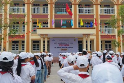 Trường Tiểu học Xuân Phú triển khai ngày hội võ nhạc Vovinam tỉnh Ninh Bình