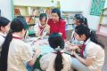 Trường tiểu học Xuân Phú tổ chức tuyên truyền, phát động Cuộc thi Đại sứ Văn hóa đọc